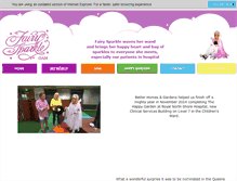 Tablet Screenshot of fairysparkle.com